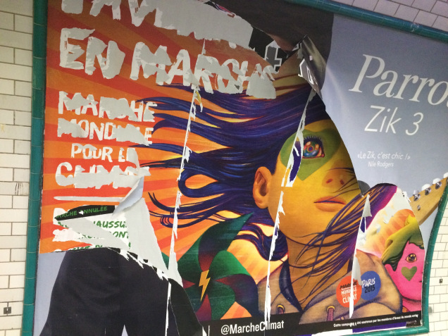 climate march poster